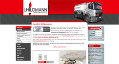 Desktop Screenshot of hildmann-heizoel.de